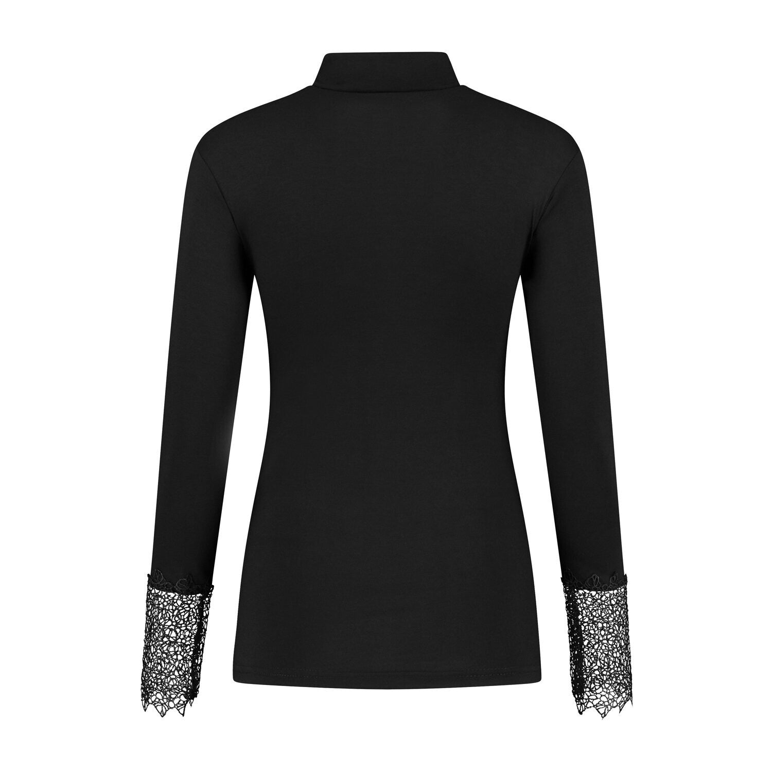 HAYA II - Long sleeved undertop with turtleneck and lace details